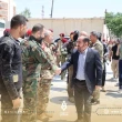 زيارة رئيس الحكومة السورية المؤقتة إلى مدينة الباب