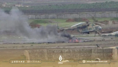 هجمات بطائرات مسيرة تستهدف مطار النيرب العسكري
