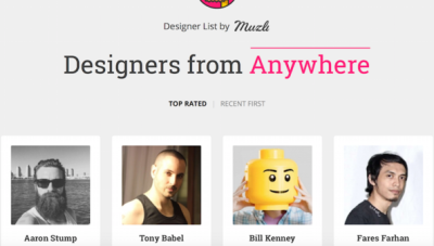  موقع للمصممين المشاهير Designer List