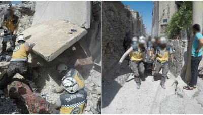  إدلب.. شهداء وجرحى بغارات على الأحياء السكنية في المدنية