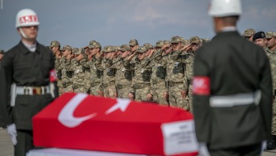 مقتل جندي تركي وإصابة اثنين في ريف إدلب