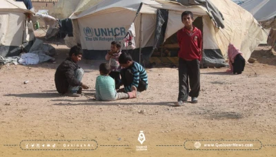 أهالي مخيم أبو خشب في ريف ديرالزور يشتكون من انعدام الخدمات
