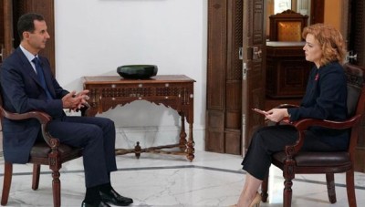 بشار الأسد يعترف بأن الوضع كان خطيراً قبل التدخل الروسي