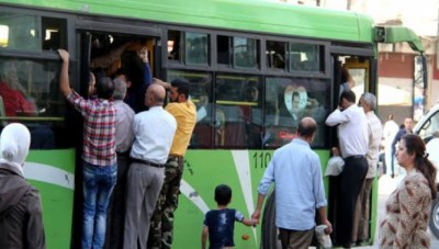 أزمة نقل خانقة في دمشق وريفها بسبب نقص المحروقات