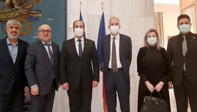الائتلاف يلتقي السفير الفرنسي لحشد الأطراف الدولية ضد الإنتخابات في سوريا