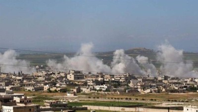 7 جرحى بقصف لقوات النظام استهدف بلدة البارة بريف إدلب