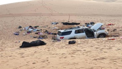 وصية مؤثرة من فتاة تطلب فيها السماح.. وفاة عائلة ضلت الطريق في الصحراء الليبية