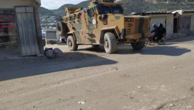 تركيا تغلق  نفق تهريب على الحدود في منطقة بداما غربي إدلب 