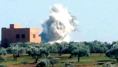 غارات روسية وقصف مدفعي يستهدف بيوت المدنيين في الشمال السوري