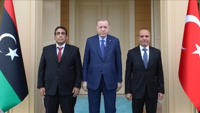 أردوغان يلتقي رئيس المجلس الرئاسي الليبي