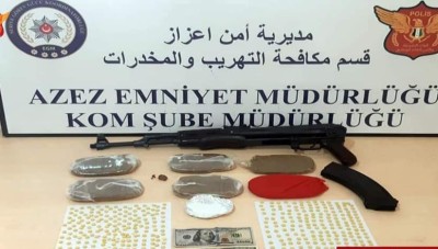 القبض على 3 اشخاص بتهمة ترويج وتجارة المخدرات في مدينة عزاز