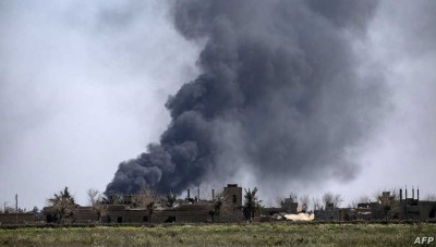 التحالف الدولي ينفي شن غارات جوية في البوكمال  على الحدود السورية - العراقية 