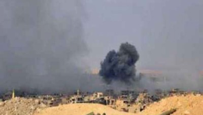 انفجار عنيف يهز مدينة البوكمال على الحدود السورية - العراقية 
