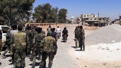 قوات النظام تفرض مبلغا ماليا وشروطا أخرى على أهالي طفس في ريف درعا  