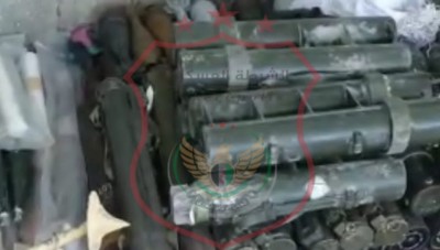 بالصور...ضبط خلية تابعة لقسد وبحوزتها كميات ضخمة من الأسلحة بريف حلب