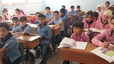 النظام يغلق عدد من الصفوف في مدارس طرطوس بسبب كورونا  