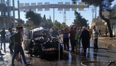 The leader of a local group was killed in an explosion in As-Suwayda