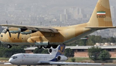 Via cargo planes, a shipment of weapons and ammunition for the Revolutionary Guards arrives at Al-Qamishli Airport