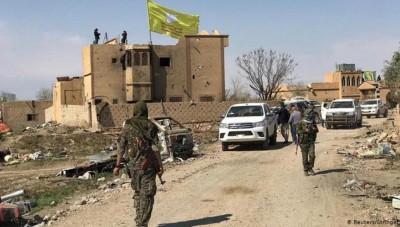 Three SDF fighters killed by targeting their vehicle east of Al- Raqqa