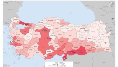 الأمم المتحدة تنشر خريطة جديدة لتوزّع السوريين في الولايات التركية