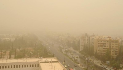 تحذيرات من عاصفة  غبارية  تجتاح سوريا 