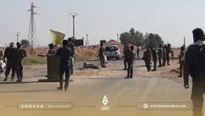 ISIS claims responsibility for an attack on SDF positions in Deir ez-Zor