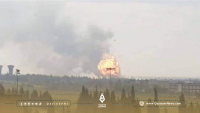 Violent explosions and evacuation of residents in Homs countryside