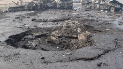الرقة.. مقتل مدني بانفجار سيارة مفخخة  في حمام التركمان 