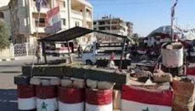 مسلحون يهاجمون حاجزاً لقوات النظام غربي درعا