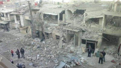 مجزرة في بلدة مضايا بحق المدنيين وعشرات الجرحى