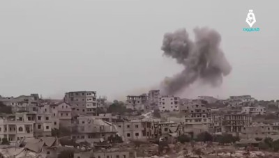 إدلب..  غارات وقصف مدفعي على قرى بالريف الجنوبي