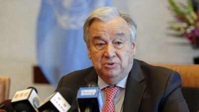 غوتيريش: الأمم المتحدة ترحب بأي جهد لخفض التصعيد في سوريا
