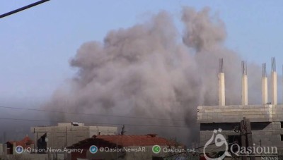 درعا... ثمانية قتلى في نوى بسلاح الجو الروسي وقصف مدفعي للنظام على بلداتها