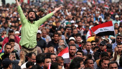 العراق .. تواصل المظاهرات ووفاة طفل وإصابة 30 آخرين 