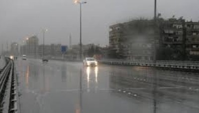 الأحوال الجوية في سوريا ...رياح شديدة وأمطار  غزيرة 