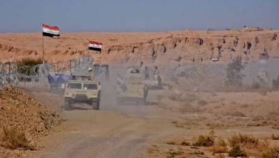 القوات العراقية تعزز مواقعها على الحدود مع سوريا