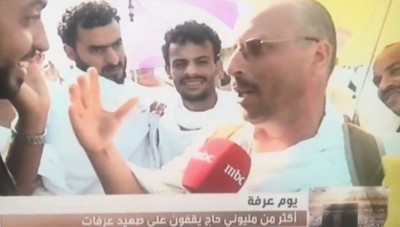حاج جزائري يشكر «الجزيرة» على «MBC» السعودية (فيديو)