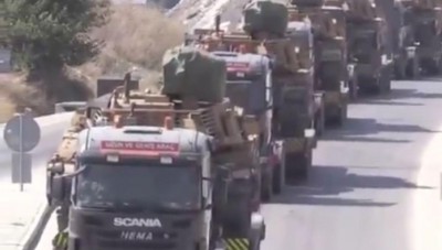 تعزيزات عسكرية تركية جديدة إلى الحدود السورية