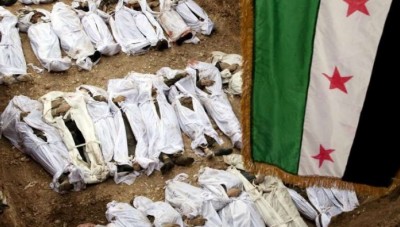 الغوطة الشرقية... النظام ينبش قبور ضحايا الكيماوي 