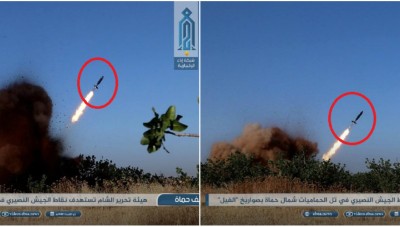 صواريخ &#34;فيل&#34; تدك مواقع النظام في حماة (صور)