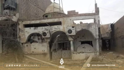 الميليشيات الإيرانية تمنع إعادة ترميم وتأهيل المساجد في البوكمال
