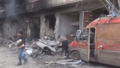 غارات روسية تقتل مدنيين في حلب والنظام يتقدم في الريف الشمالي