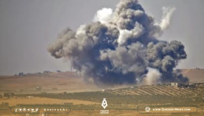 غارات إسرائيلية تستهدف مواقع عسكرية في ريف درعا