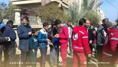 منظمة الهلال الأحمر تتجاهل توزيع خزانات المياه في دير الزور