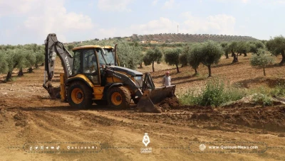 تضرر 200 دونم من الأراضي المزروعة بالخضار الصيفية جراء السيول في إدلب