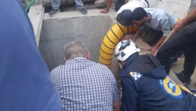 مأساة في حلبون: ثلاثة شبان يلقون حتفهم غرقاً أثناء تنظيف بئر بريف دمشق