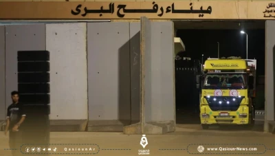 دخول أول شاحنة وقود إلى قطاع غزة
