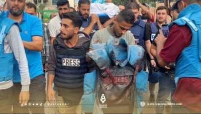 مكتب غزة الإعلامي يدعو إلى حماية الصحفيين ومحاسبة إسرائيل على قتلهم