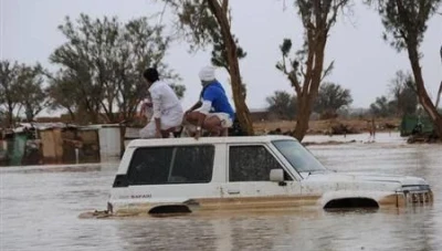 وفاة عائلة في سيول جارفة بسبب الأمطار الغزيرة في السعودية