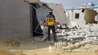 جرحى بقصف استهدف مخيماً للنازحين شمال حلب
